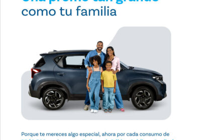 Flyer una promo tan grande como tu familia Banreservas